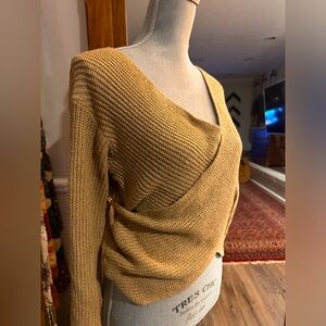 SHEIN Wrap Sweater